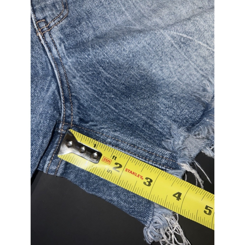 Buckle BKE Denim Parker HighRise Distressed CutOff Jean Shorts Womens 28 - Picture 6 of 7